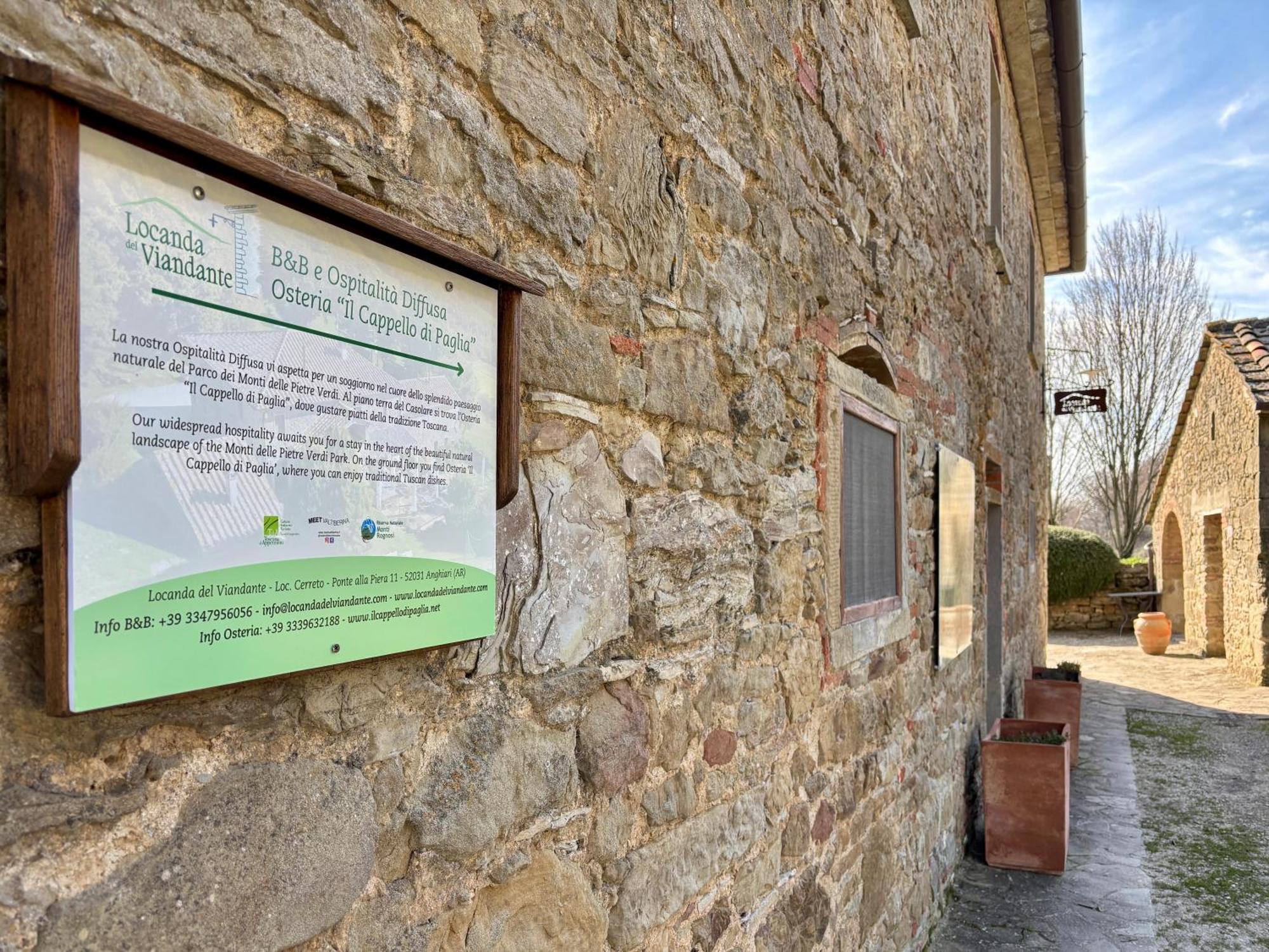 Locanda Del Viandante B&B Anghiari Buitenkant foto